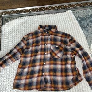 Express crop flannel